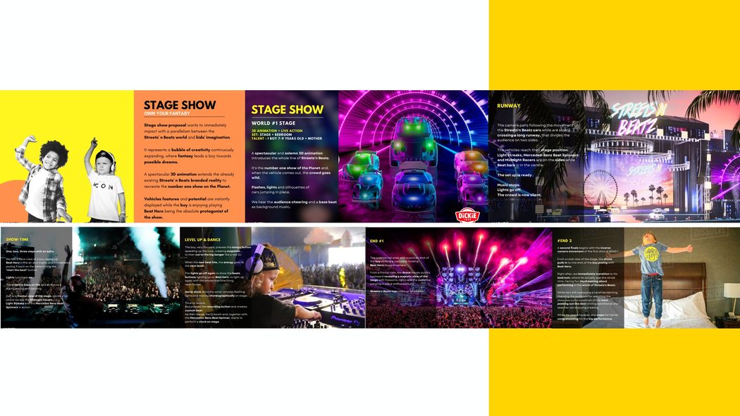 Original page 19 / Stage Show / Story Sequence