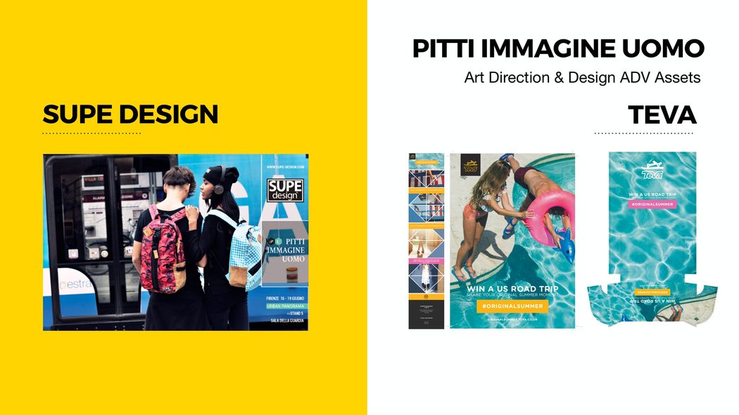 Original visual development board: Teva / campaign development